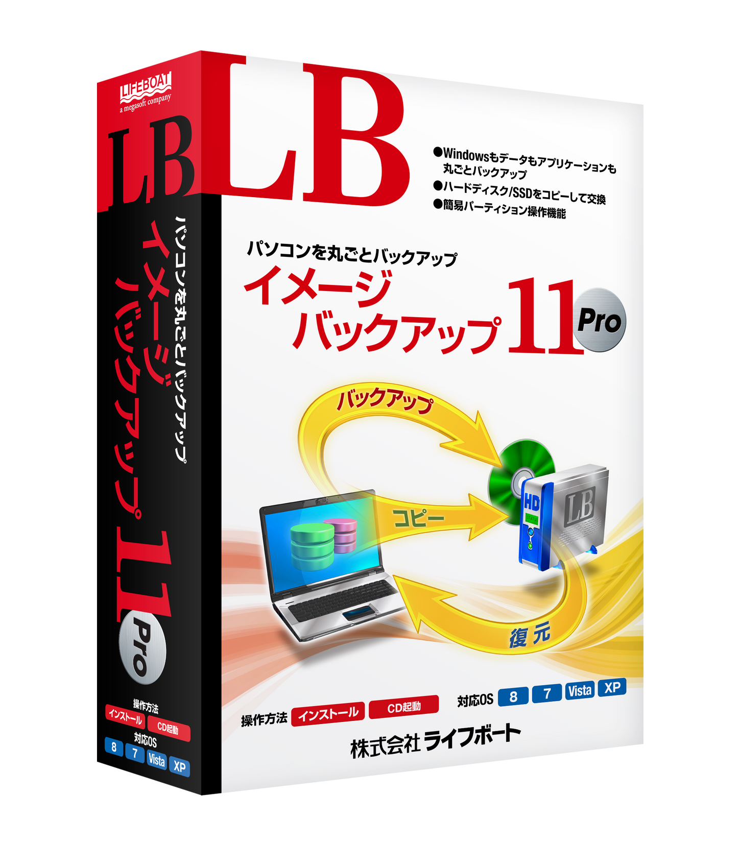 LB イメージバックアップ11 Pro パッケージ版